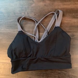 Long line sports bra / crop top